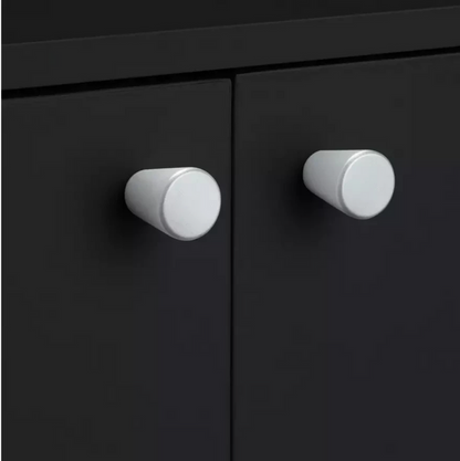 Prime Under Sink Unit Black | Bathroom Under Sink Storage Cabinet Furniture