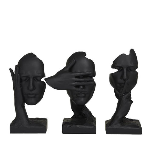 PS SCULPTURE S/3 7"W, 12"H