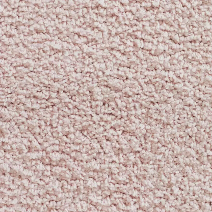 Recycled Cosy Plain Shaggy Rug - 160x230cm - Pink | Soft Eco Living Rug