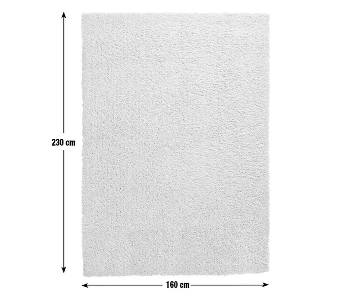 Recycled Cosy Plain Shaggy Rug - 160x230cm - Pink | Soft Eco Living Rug