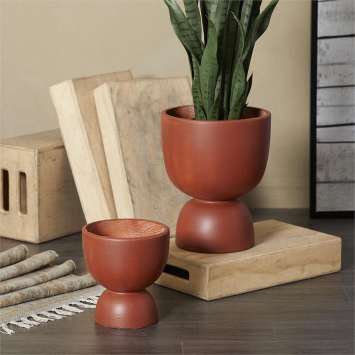 RED MAGNESIUM OXIDE PLANTER