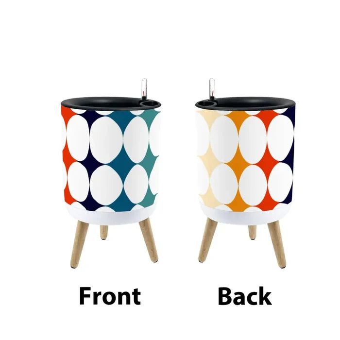 Retro 70s Bubble Design Plant Pot - Midcentury Modern Home Decor - retro plant pot