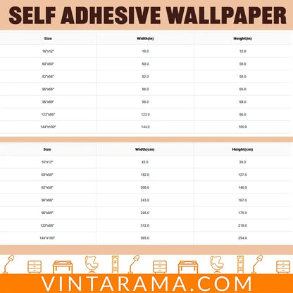 Retro Peel & Stick Wallpaper – 70s Mid Century Decor Blue - 144’’x100’’ - retro wallpaper