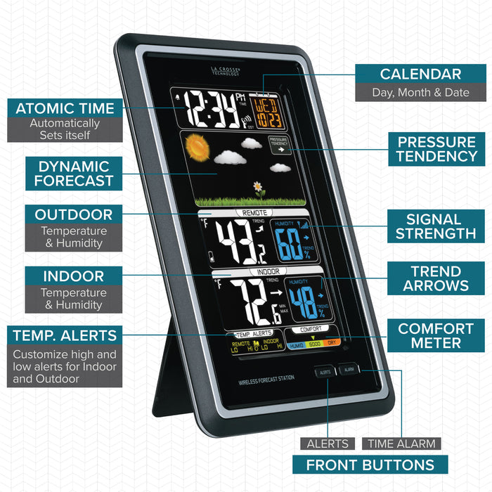 S88907V2 Wireless Color Weather Station