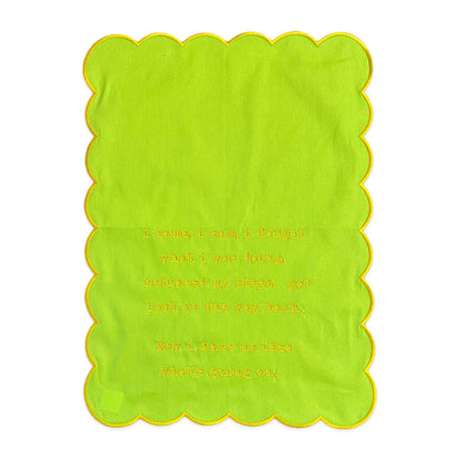 Scalloped Dish Towel