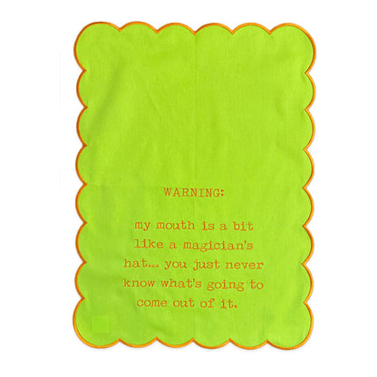 Scalloped Dish Towel