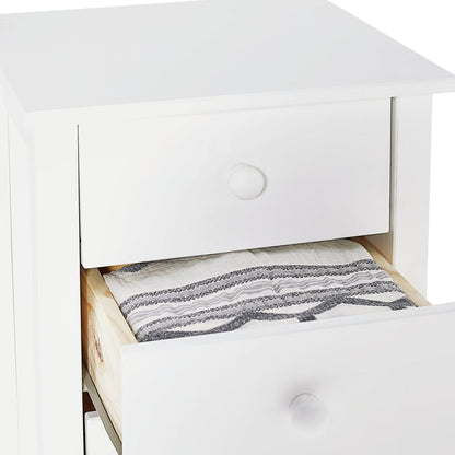 Scandinavia 7 Drawer Tallboy - White