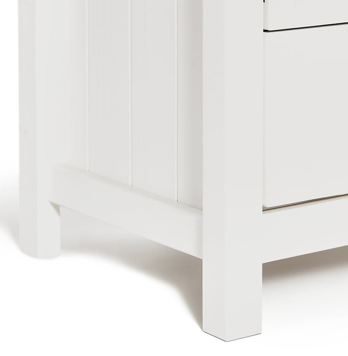 Scandinavia 7 Drawer Tallboy - White