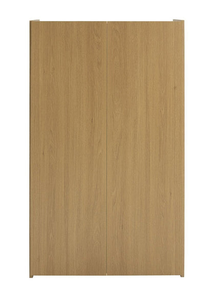 Seville 2 Door Shoe Storage Cabinet - Oak ( B Grade 54818- 54819 )