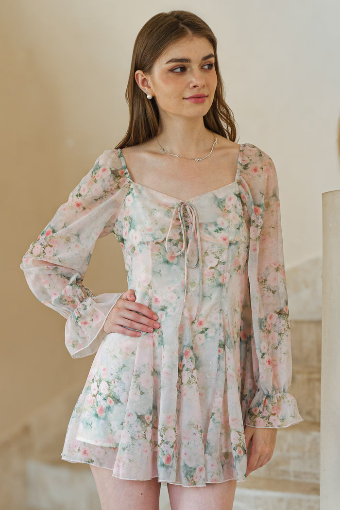 SHIMMER GARDEN PARTY DRESS