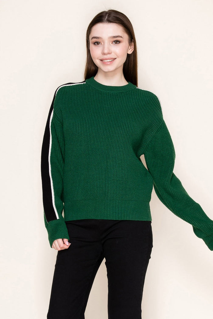SIMPLE STRIPE SWEATER