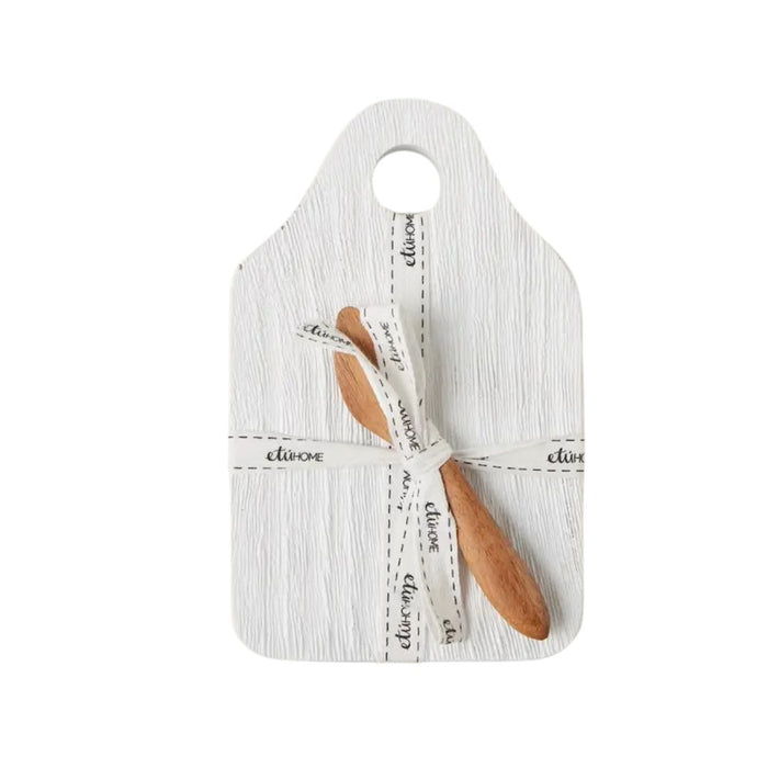 Small Dutch Cheese Board w/Spreader