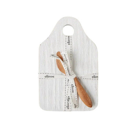Small Dutch Cheese Board w/Spreader