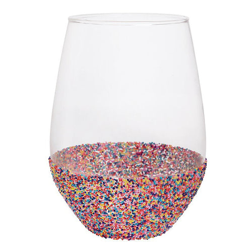 SPRINKLE JUMBO WINE GLASS