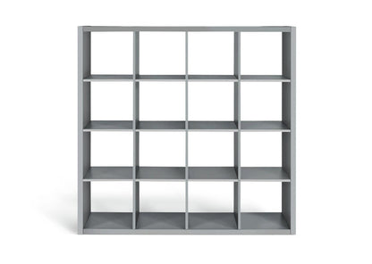 Squares Plus 16 Cube Storage Unit - Grey | Contemporary Home Display