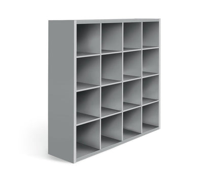 Squares Plus 16 Cube Storage Unit - Grey | Contemporary Home Display