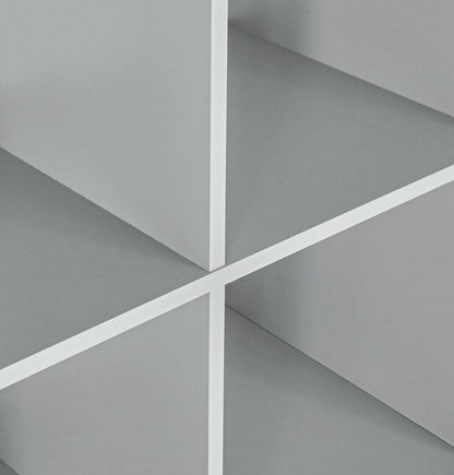 Squares Plus 16 Cube Storage Unit - Grey | Contemporary Home Display