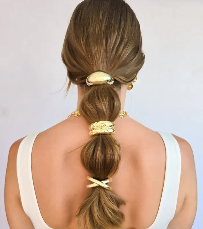 STATEMENT CUFF SINGLE HAIR TIE