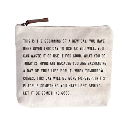 Sugarboo Canvas Zip Bag