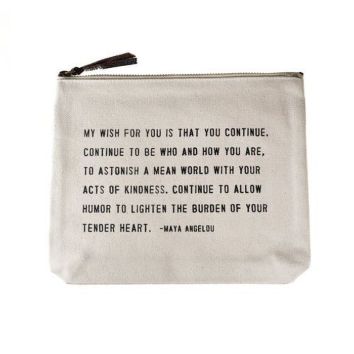 Sugarboo Canvas Zip Bag