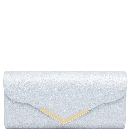 TEXTURE CHIC DESIGN CLUTCH