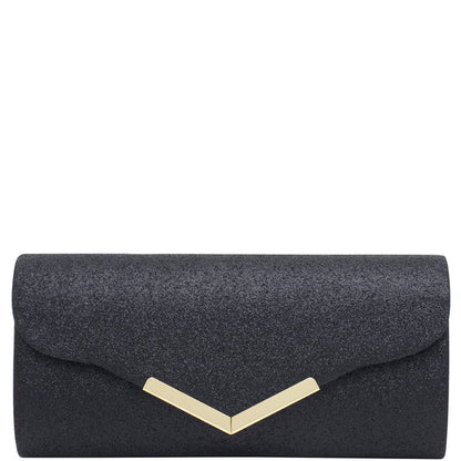 TEXTURE CHIC DESIGN CLUTCH