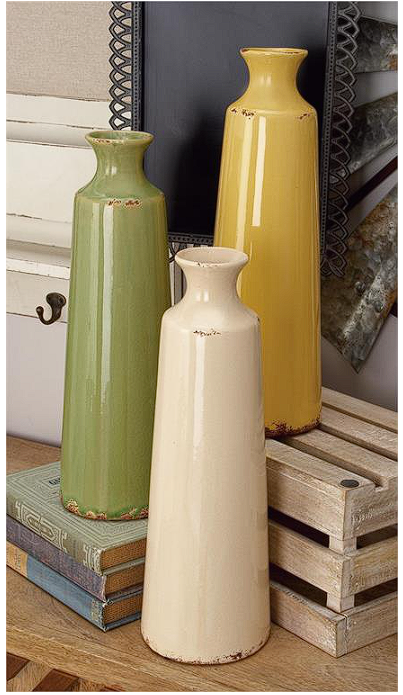 THE NOVOGRATZ MULTI COLORED CERAMIC VASE