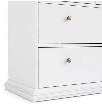 Tvilum Paris 4 Drawer Chest - White ( B Grade )