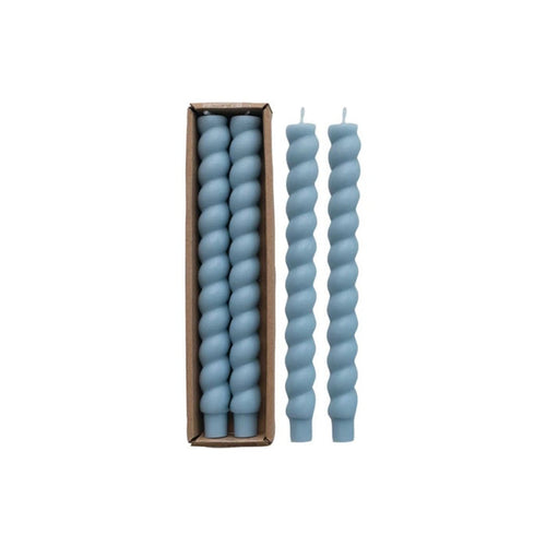 Unscented Twisted Taper Candles
