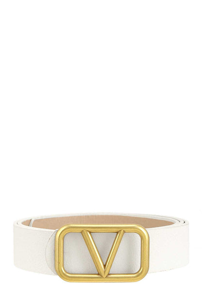 V BUCKLE BELT