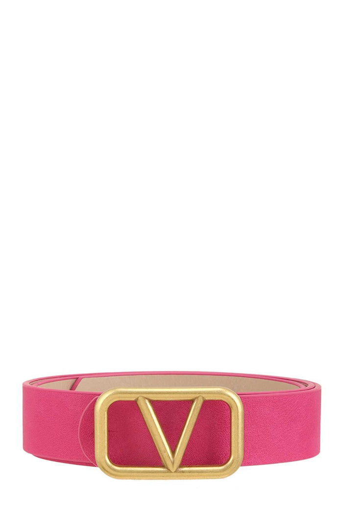 V BUCKLE BELT