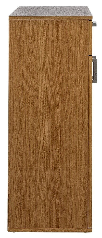 Venetia Shoe Storage Cabinet - Oak Effect