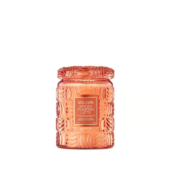 Voluspa Spiced Pumpkin Latte Small Jar Candle