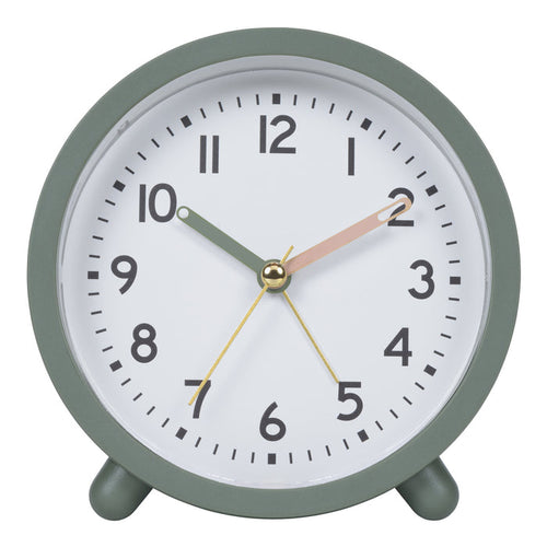 W72753 Mini Analog Alarm Clock