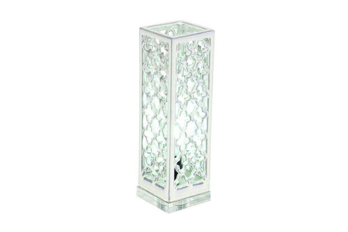 WHITE PORCELAIN COASTAL TABLE LAMP UPLIGHT,