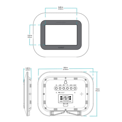 WT-8005U-B Dimensions