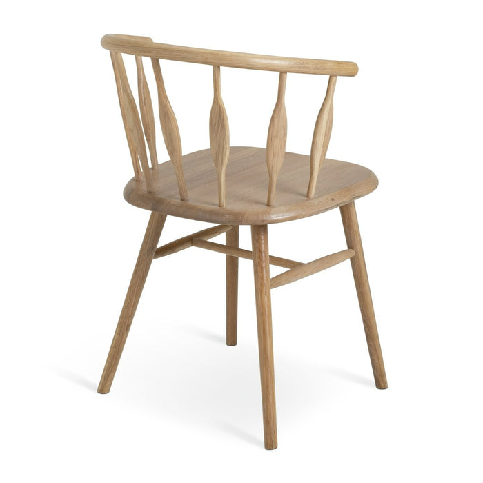 x Morris & Co. Canterbury Oak Dining Chair | Elegant Wood Craftsmanship