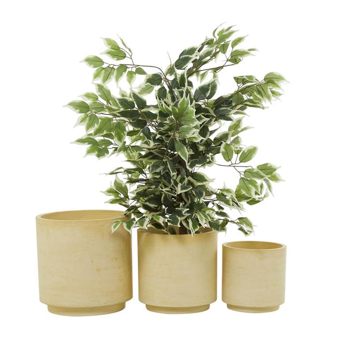 YELLOW MAGNESIUM OXIDE INDOOR OUTDOOR PLANTER