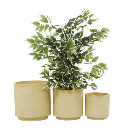 YELLOW MAGNESIUM OXIDE INDOOR OUTDOOR PLANTER