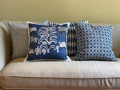 Yuma Indigo Pillow Cover